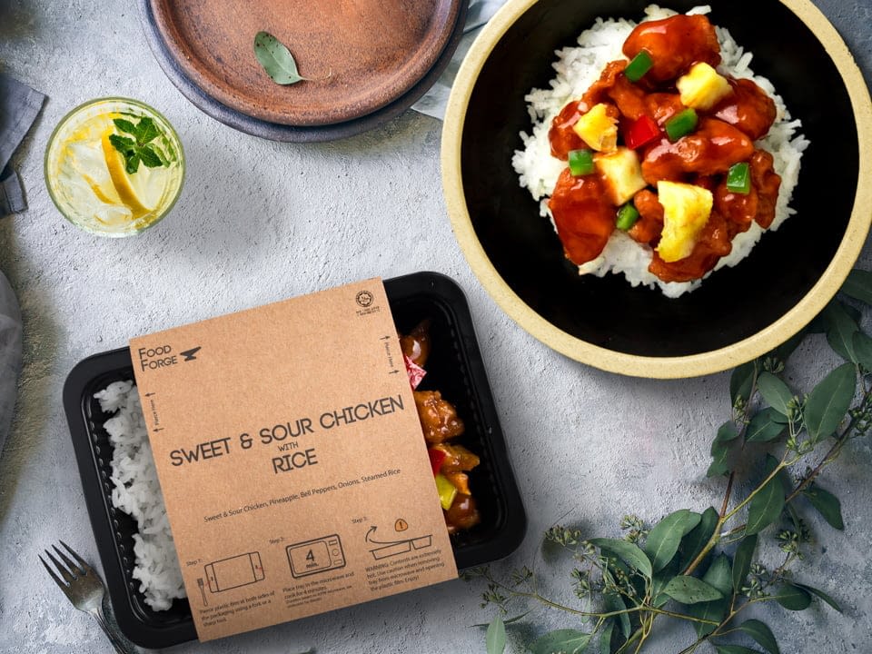 sweet_and_sour_chicken_with_rice 冷藏包装甜酸鸡饭