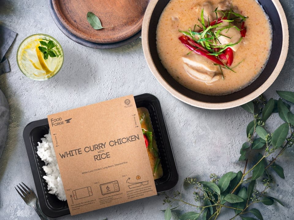 white_curry_chicken_with_rice 冷藏包装白咖喱鸡饭